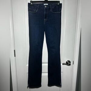 FRAME Le Mini Boot Dark Wash High Rise Jeans Size 31